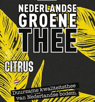 LocalTea - Nederlandse groene thee Citrus - Verfrissende groene theemelange met Citrus (10 piramidezakjes)