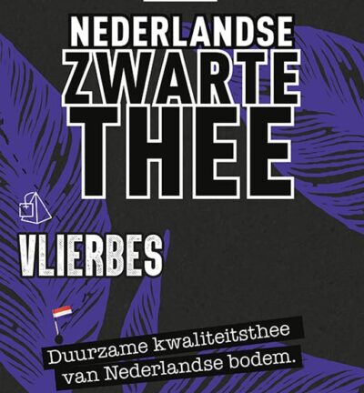 LocalTea - Nederlandse zwarte thee Vlierbes - Zwarte theemelange met Vlierbes (10 piramidezakjes)