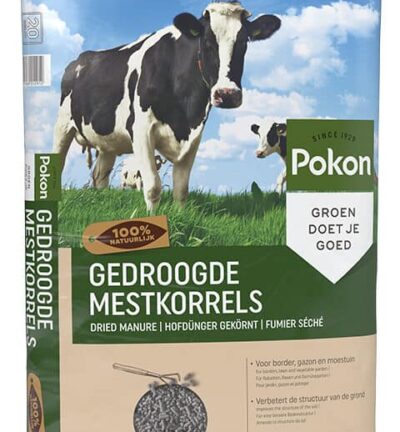 Pokon Gedroogde Mestkorrels 20kg